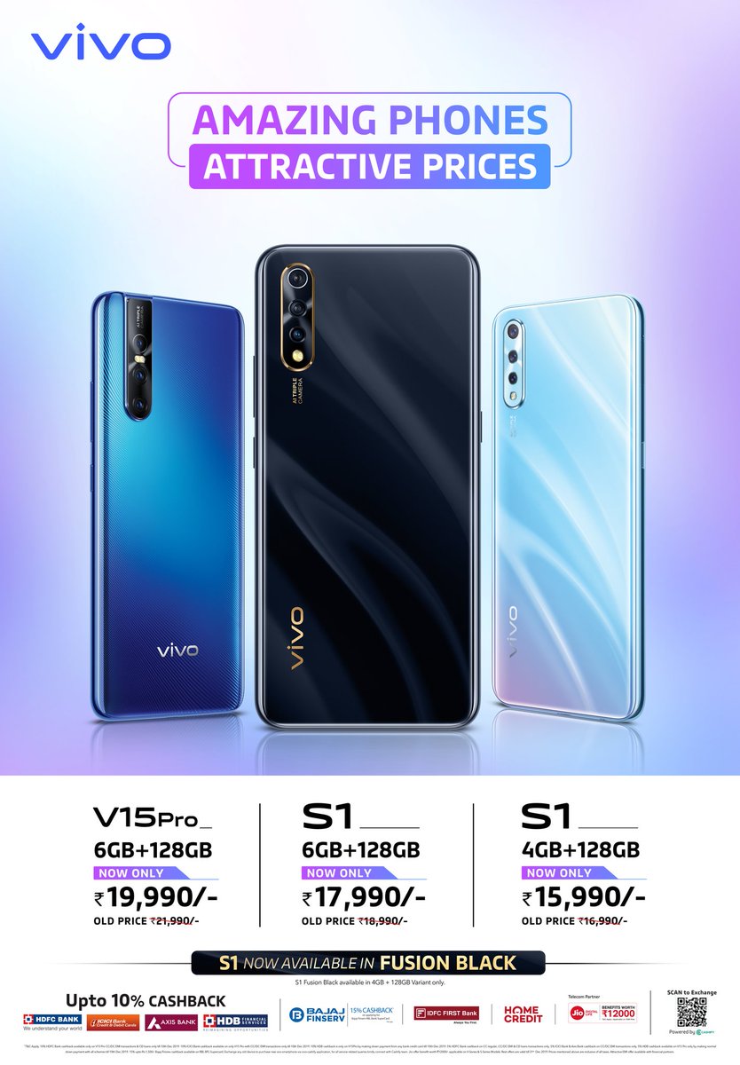 Vivoindiatamil1's tweet image. And for a price, I will pretend absolutely nothing. 

Here&apos;s our lottery price drop.
#Priceslashed
#itsmystyle
#vivoindiatamilnadu