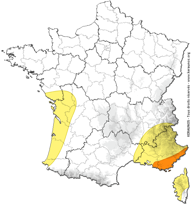 ChasingLive's tweet image. ⚠ Ce dimanche : Episode fortement pluvieux sur la Provence @KeraunosObs keraunos.org/previsions/pre…