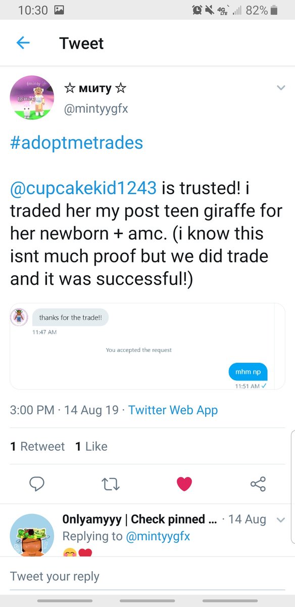 cupcakekid1243's tweet photo. Trusted trader proof😊 https://t.co/Rx5mJxmrVv