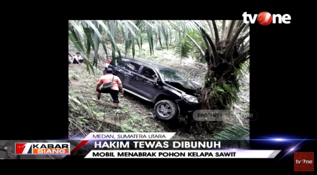 Ini Sejumlah Fakta Hakim PN Medan yang Tewas Dibunuh, Korban Tangani Sejumlah Perkamra Narkoba http://ow.ly/cdcP50xogXW . Dapatkan Video berita lainnya hanya di Youtube channel tvOneNews #tvOneNews