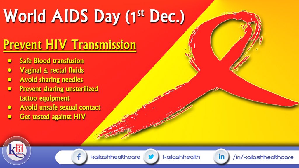 #WorldAIDSDay #Prevention #HIVTransmission #HealthAwareness

HIV does not spread through skin contact. Know about these safety measures to prevent HIV transmission.