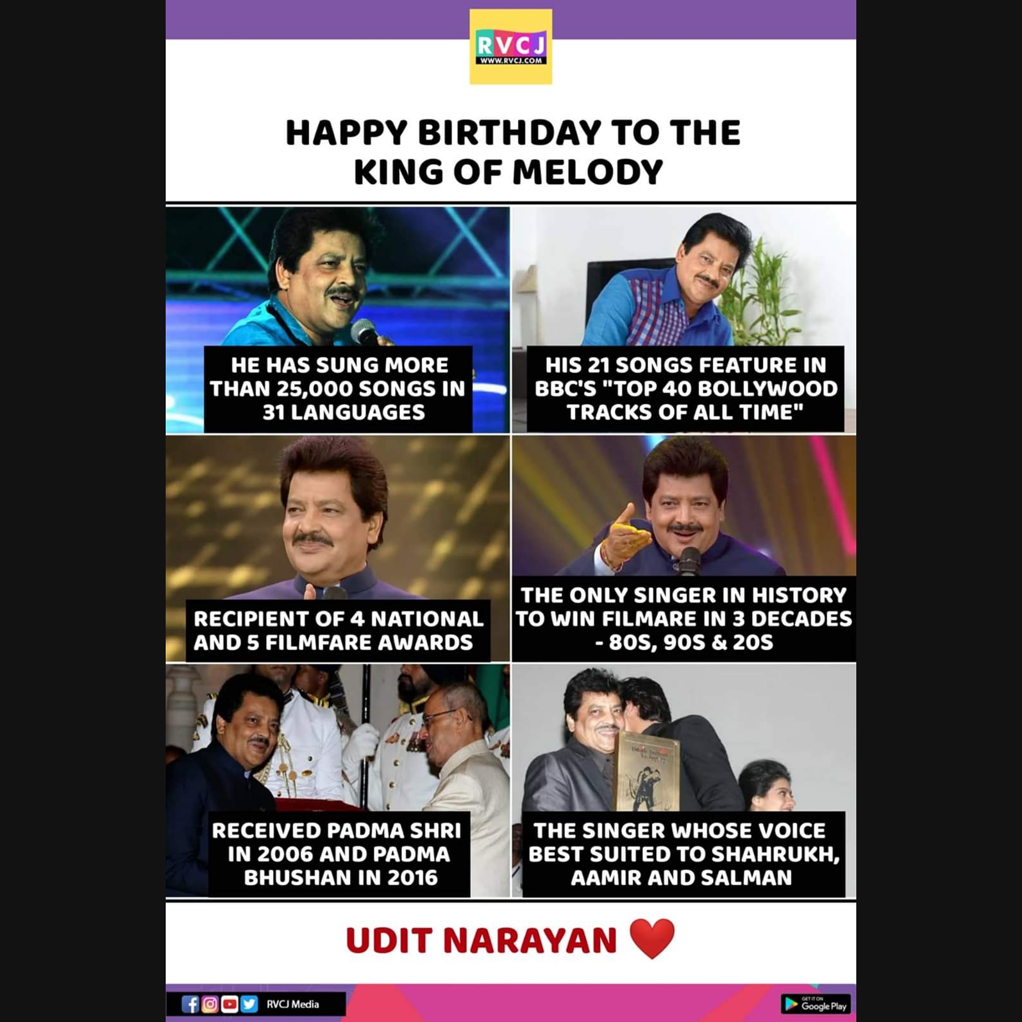 Happy Birthday Udit Narayan! 