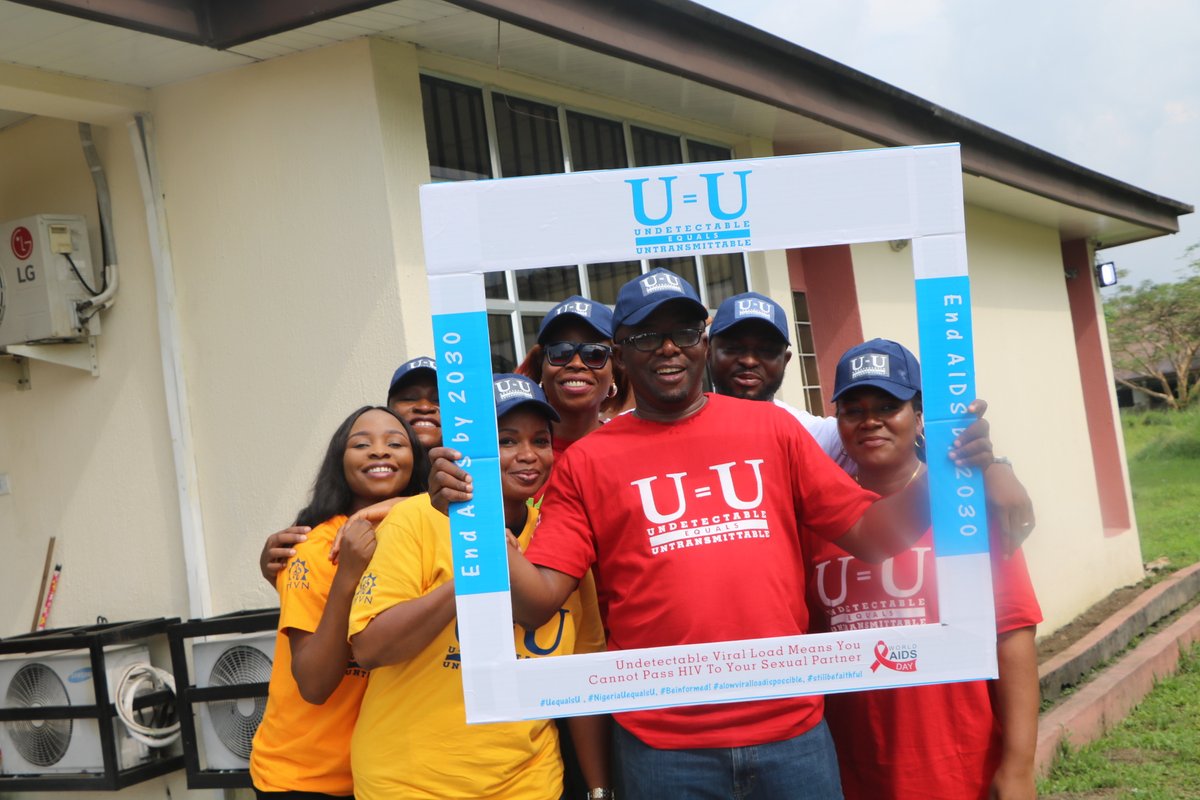 IHVNigeria's tweet photo. Today is #WorldAIDSDay, an opportunity to increase awareness about HIV and celebrate global efforts to prevent and treat HIV. Let us join hands in our communities to make a difference. #NigeriaUequalsU #CommunitiesMaketheDifference https://t.co/tddhZIfFeV