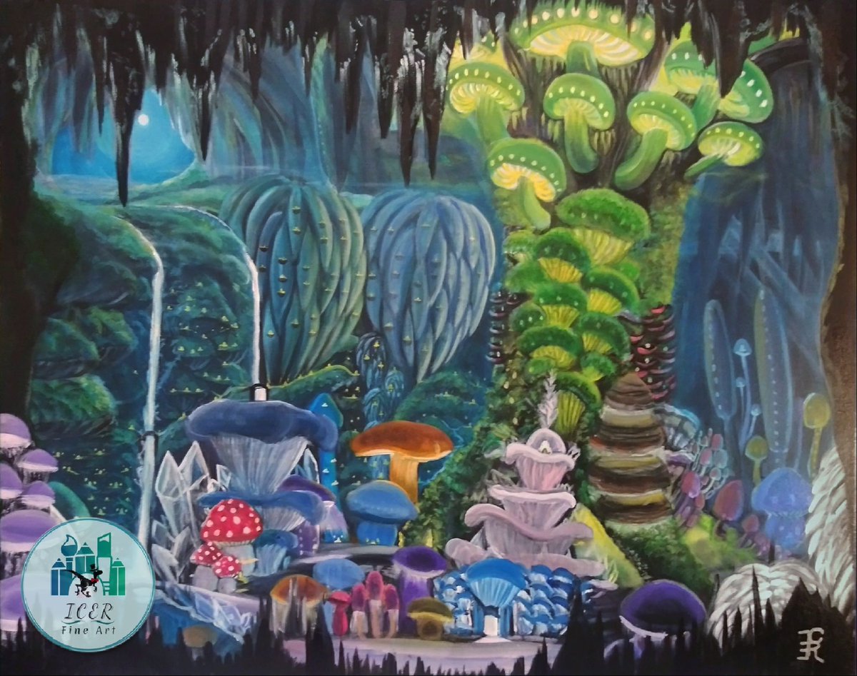 Mushroom Kingdom
20x24
Acrylic on canvas

#icerfineart #mushrooms #art #healing #nature #fantasy #fungi #artist #artwork #fantasyart #mushroomsociety #illustration #mycology #painting #fungus #fantasyartist #forest #shrooms #fantasticfungi #mushroomlover #mycophile #fungifanatic