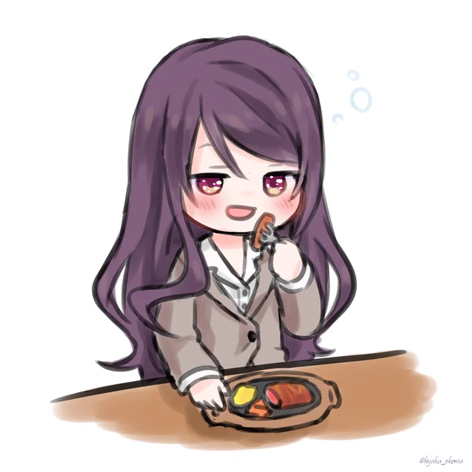 ぐんどうてんてーおいしー
#3年0組黒板新聞 