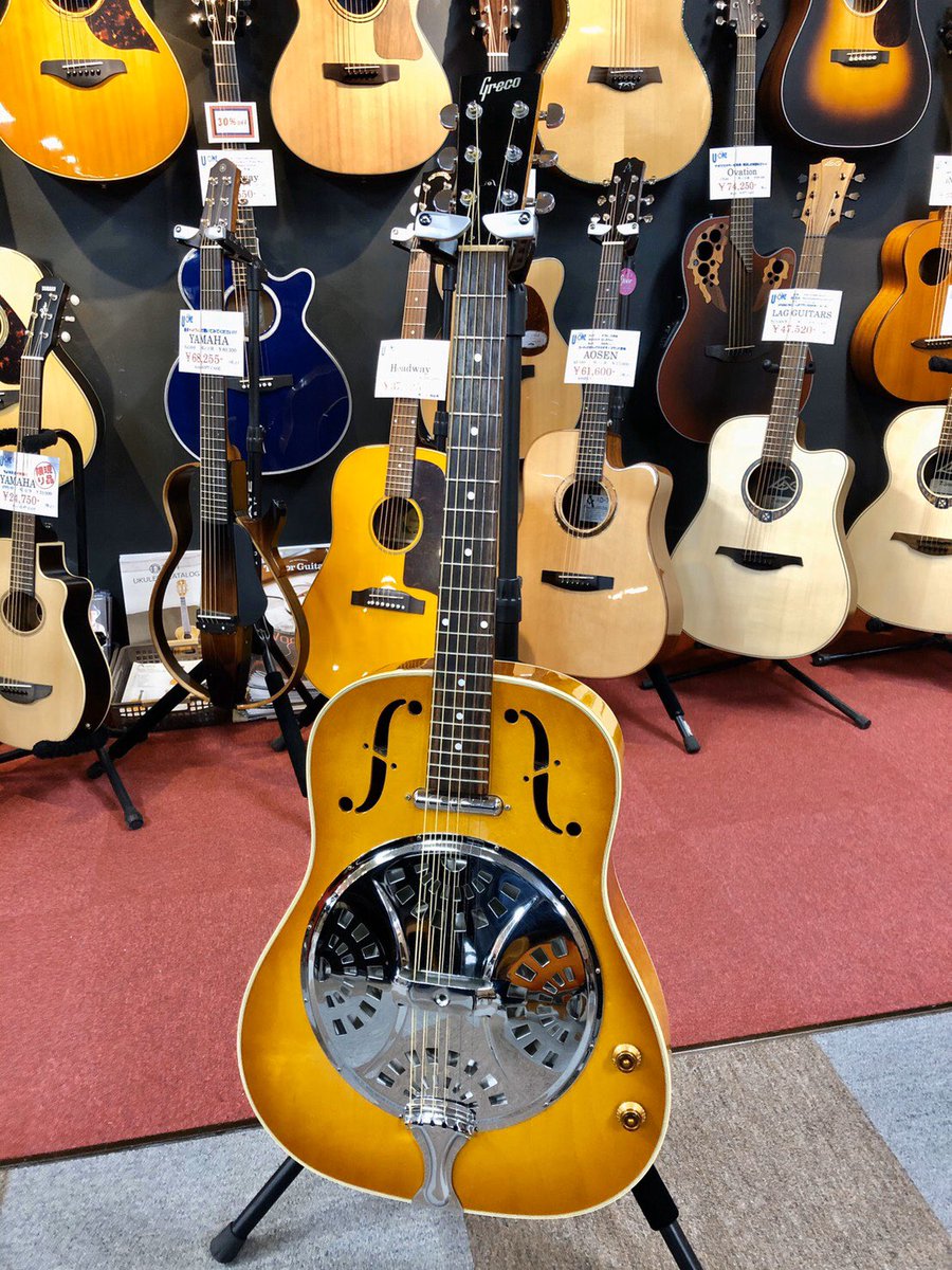 Greco グレコ D-800P リゾネーターギター