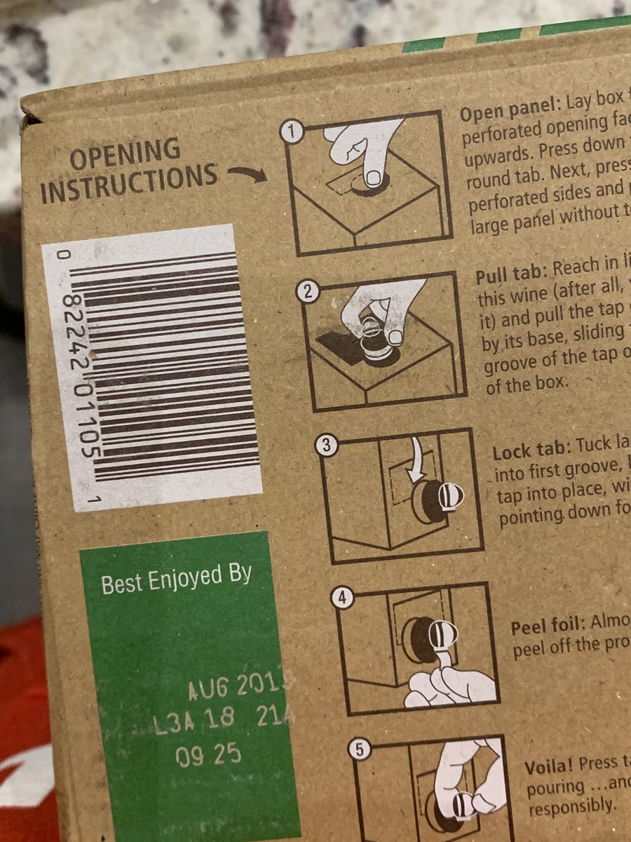 amhiles's tweet photo. @Bota_Box here’s the rest of my pictures. You should check with your distributors they’re reselling bad wine bad for you hope I my issues haven’t been do to being sold bad expired wine. It get me sick. I wonder how many others that didn’t think to check the dates and color https://t.co/jmUGfFBcHZ