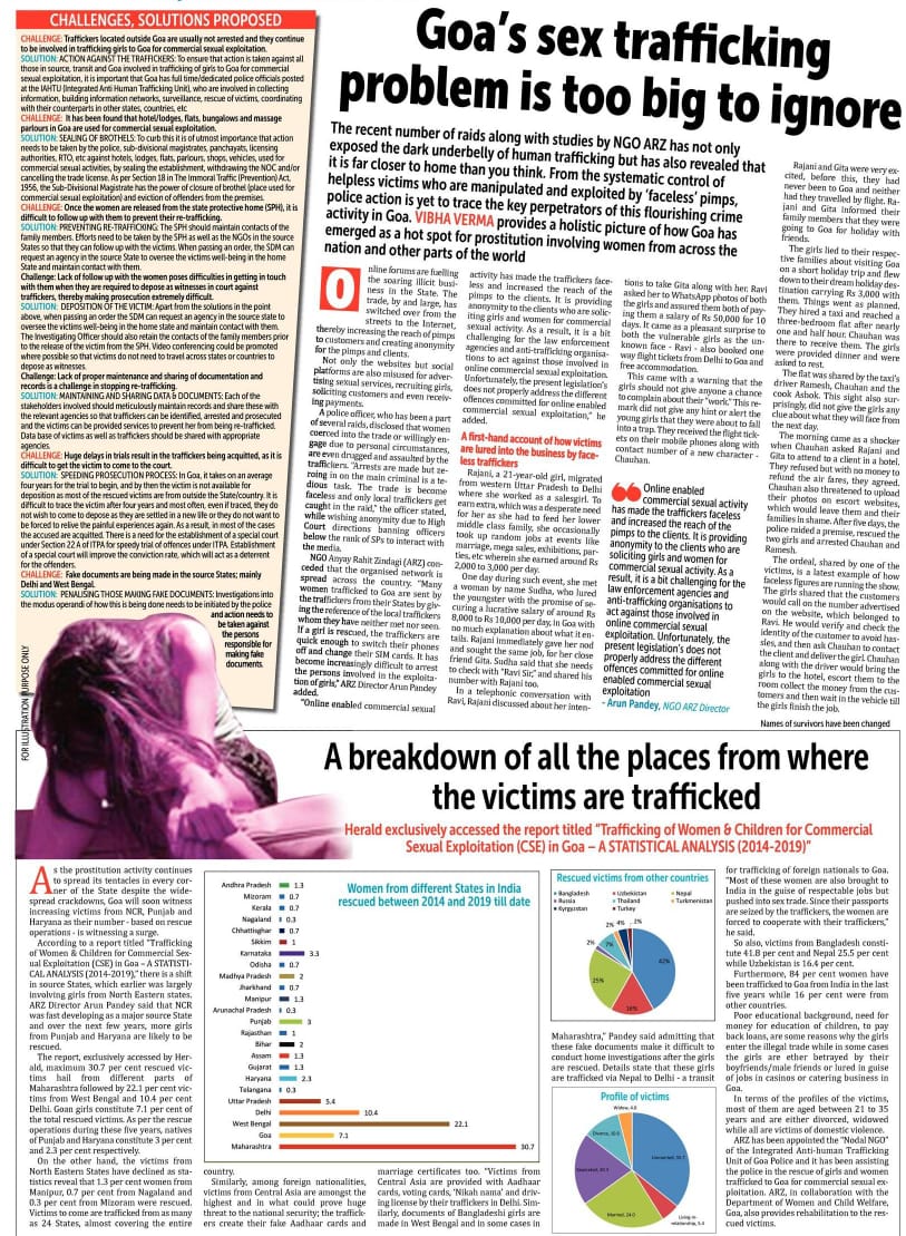 Goa's sex trafficking problem is too big to ignore: Act before it is too late!
#stopviolenceagainstwomen 
#EndViolenceAgainstWomen 
#stopsextrafficking