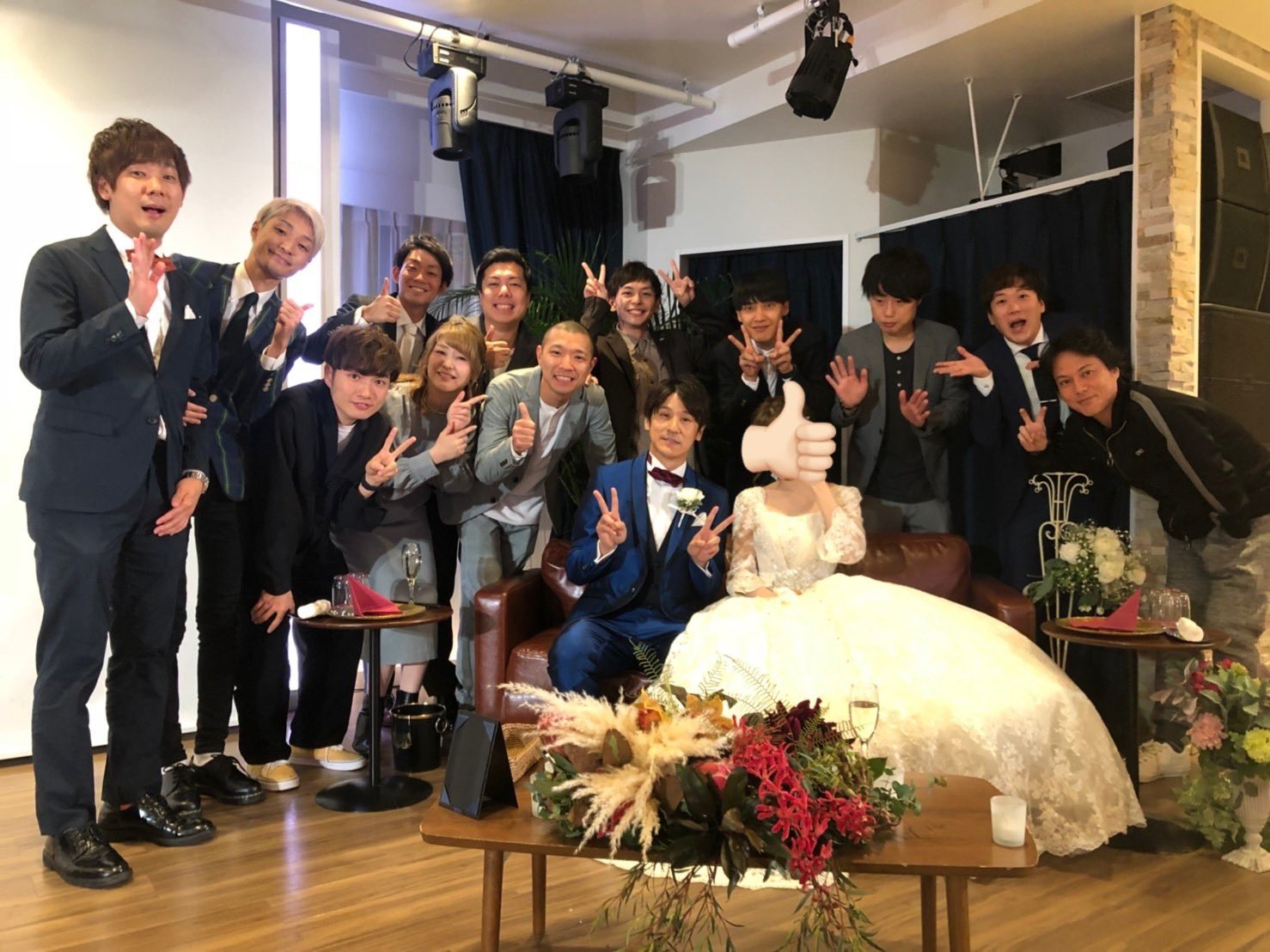 Twitter 上的 ラニーノーズ 洲崎 スマイル瀬戸さんの結婚二次会パーティに行かせて頂きました 出し物もvtrも豪華で本当に感動した 瀬戸さん これからも奥様共々ラニーノーズもお世話になります 結婚式 スマイル瀬戸 さん 見取り図リリー さん 奥さんで暖