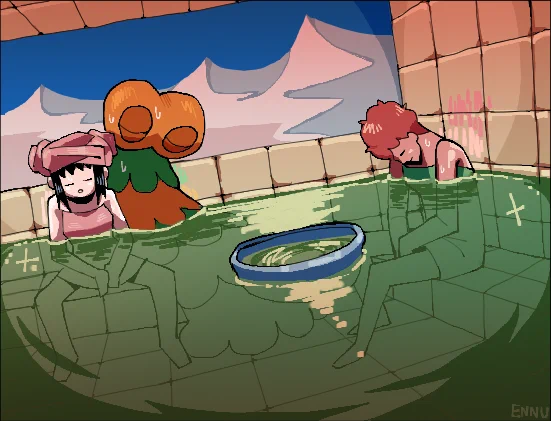 bathhouse + painting and other 