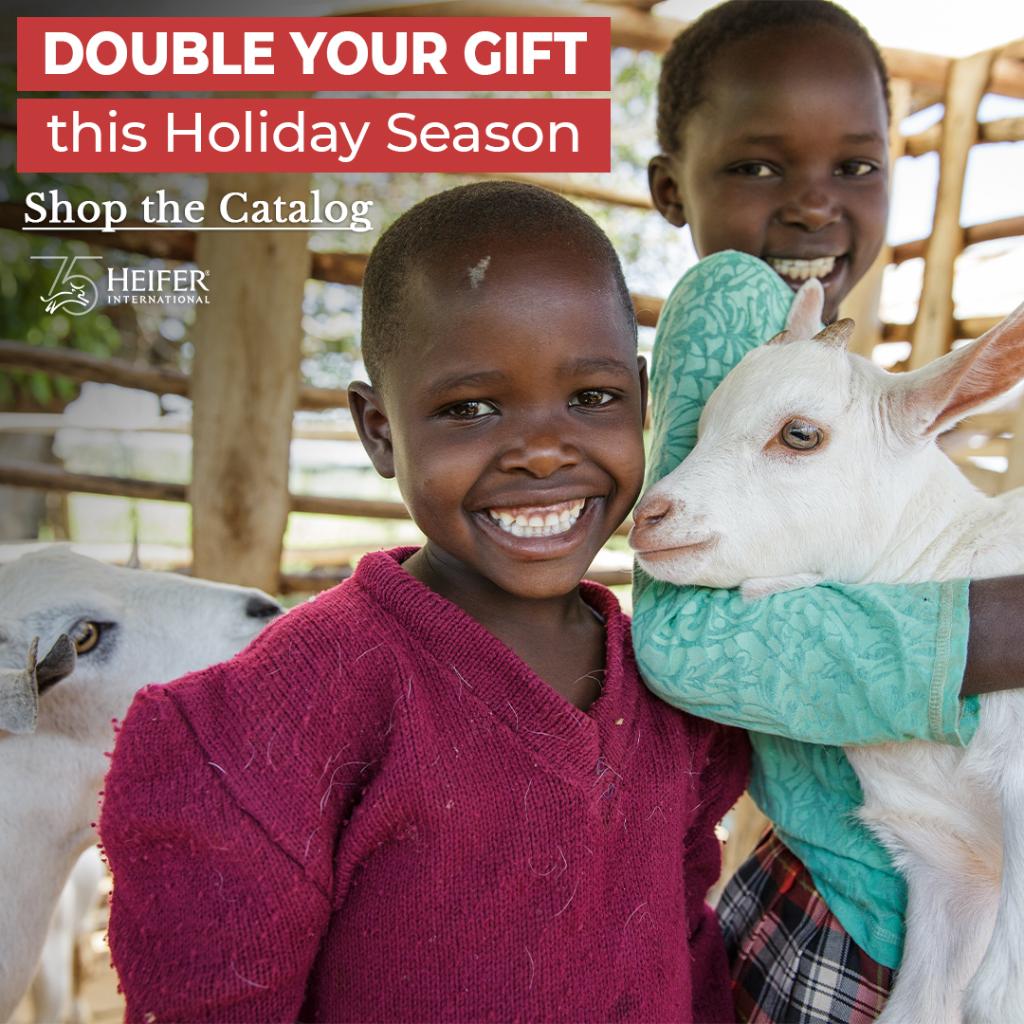 ...but making a difference is easier than you think!Your gift through Heife...