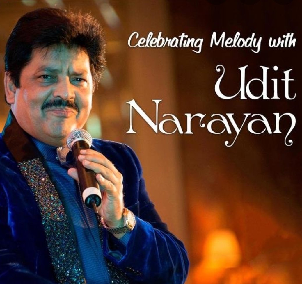 Happy birthday    udit narayan sir... 