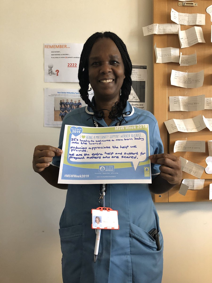 NottmMaternity's tweet photo. More from our wonderful @NottmMaternity MSW celebration week. #MSWWeek2019 We are so grateful to have you all as part of our team xx https://t.co/B6Yc15928p