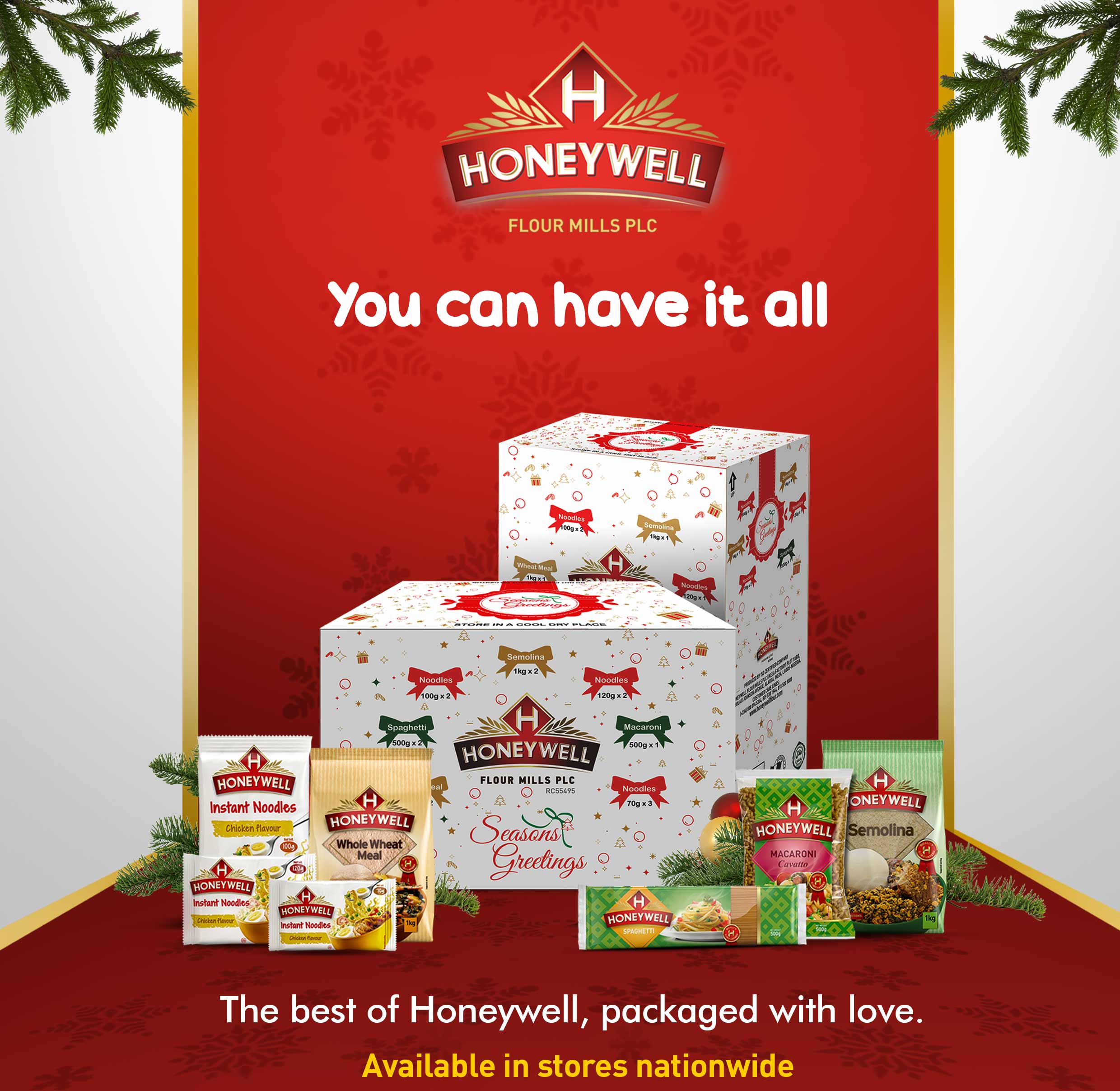 Honeywell Foods on Twitter "We are back in time for the festive season