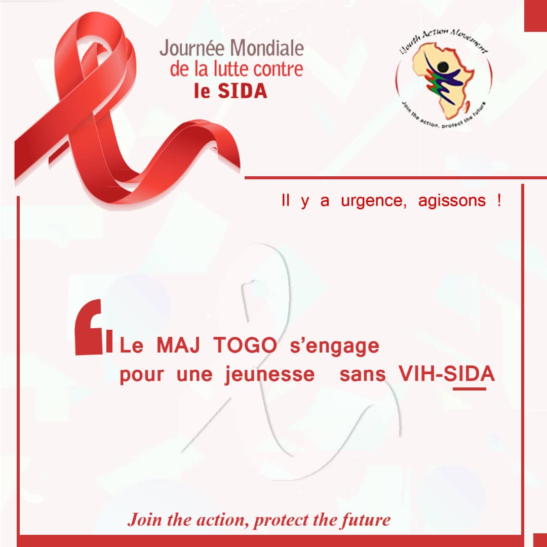 Faisons la différence, agissons tous ensemble pour un Monde sans VIH SIDA.#journeemondialedeluttecontrelesida <a href="/AHayathe/">AYEVA Hayathe😍</a> <a href="/atbeftogo/">ATBEF TOGO</a> <a href="/IPPFAR/">IPPFAR</a> <a href="/ATCHOUJeanMarie/">Jean-Marie ATCHOU</a> <a href="/ippf/">IPPF Global</a> <a href="/yamafrica/">YAM/MAJ</a> <a href="/UNFPA_TOGO/">UNFPA Togo</a> <a href="/sorofingtraore/">Sorofing TRAORE 🇲🇱👩🏽‍💻</a> @Delayayio <a href="/AtbefM/">ATBEF Maritime</a> <a href="/majatbef/">MAJ ATBEF TOGO</a> @
