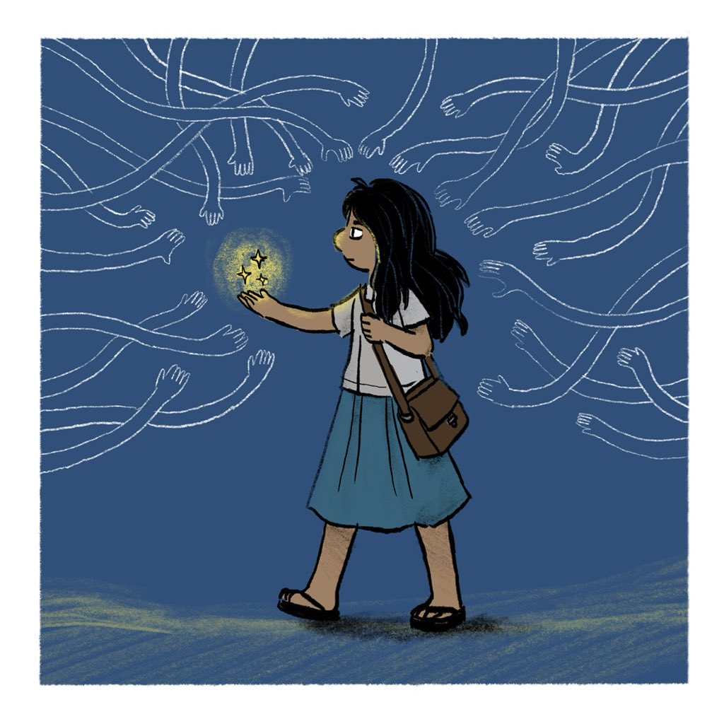 Fan art of <a href="/zekemachine/">👻</a>’s Ella Arcangel, one of my favorite komiks
