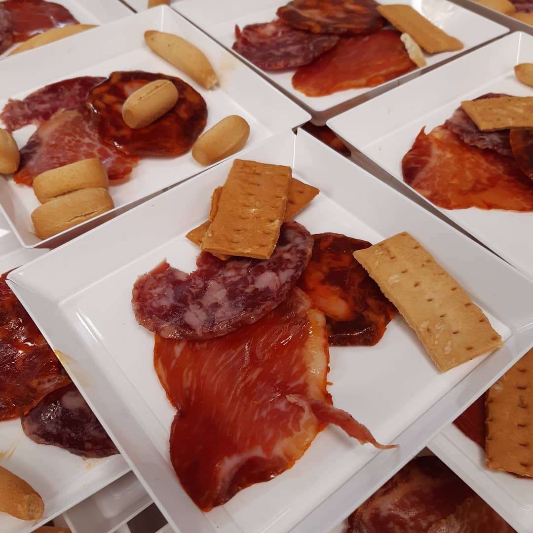 Productos extremeños dan la bienvenida a #Terrae2019, como <a href="/CremositosZujar/">Cremositos del Zújar</a> o ibéricos <a href="/GrupoMontesano/">Montesano</a>