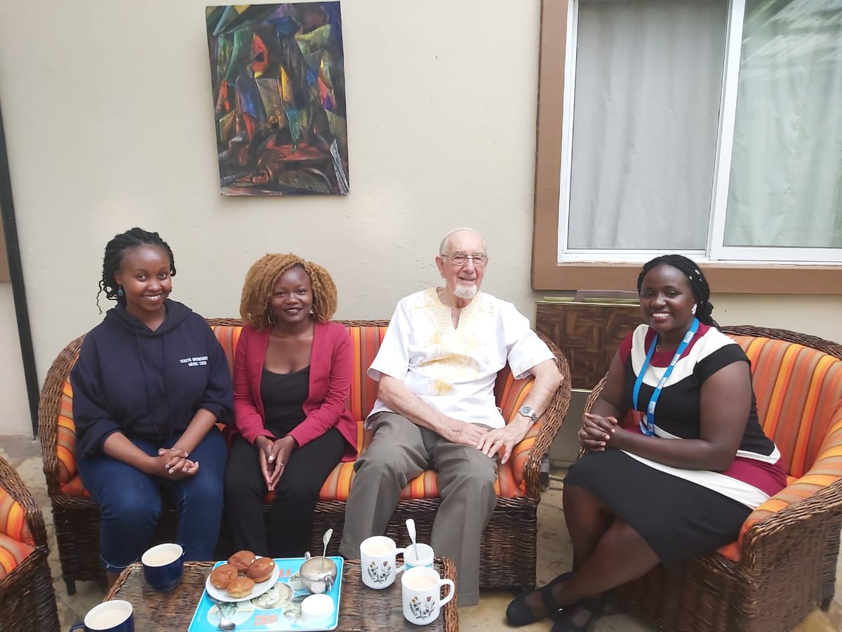 gladysshila's tweet photo. Its said, what an old man sees while seated a young man cannot see while standing....meeting with Dr Smith Daystar University Founder to tap some wisdom. Getting to understand the history of the university and learn more about the Daystar Core values.
#Daystarcorevalues https://t.co/Y8LslXJnh2