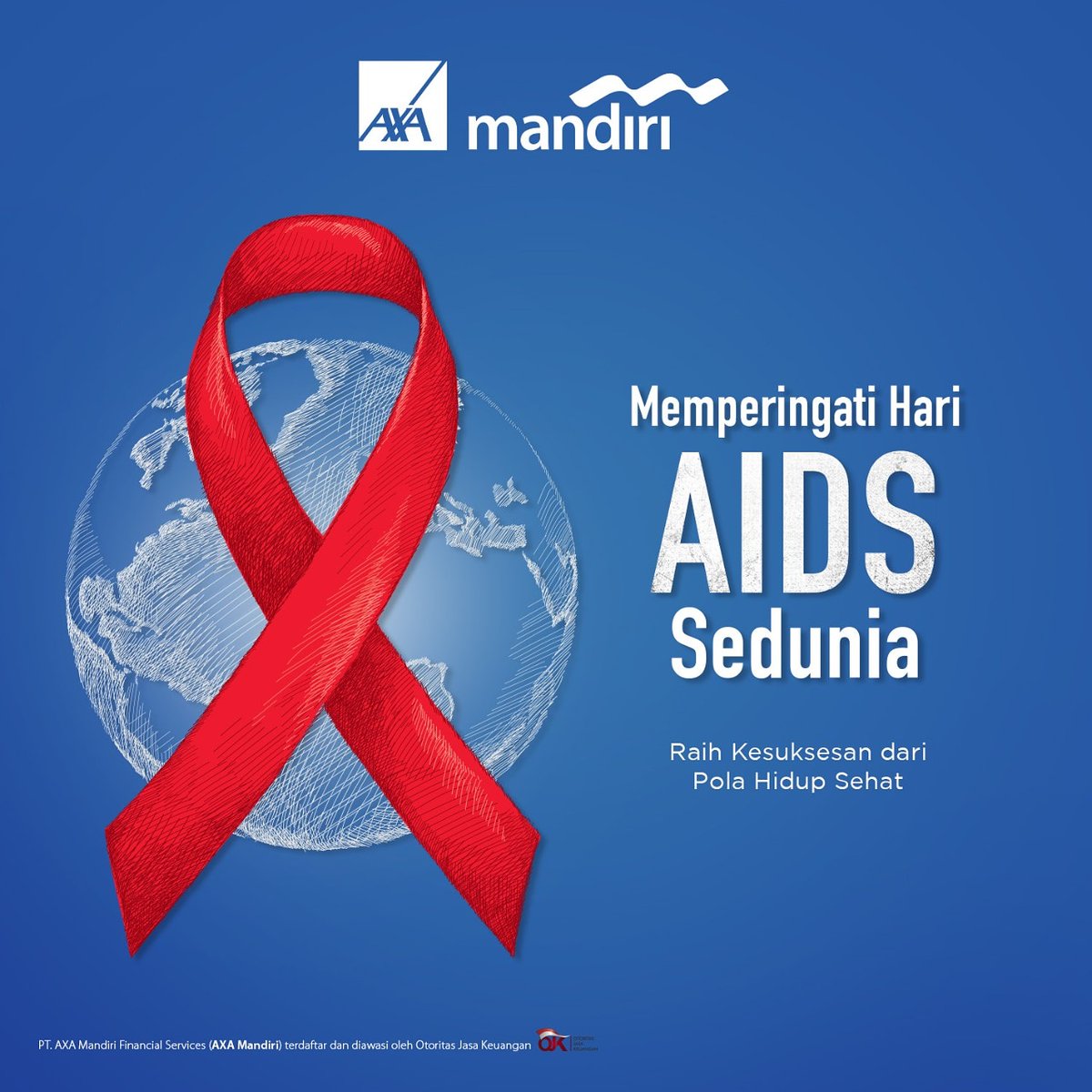 Memperingati Hari AIDS Sedunia. Mari kita tingkatkan kesadaran dsn kepedulian sedari dini terhadap HIV/AIDS. Save your self, save the world.