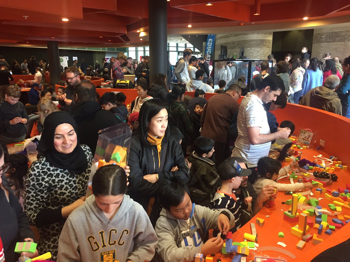 kirsten_ellis's tweet image. Hectic day @MonashMMF making # TapeBlock creation for #MonashInfoTech