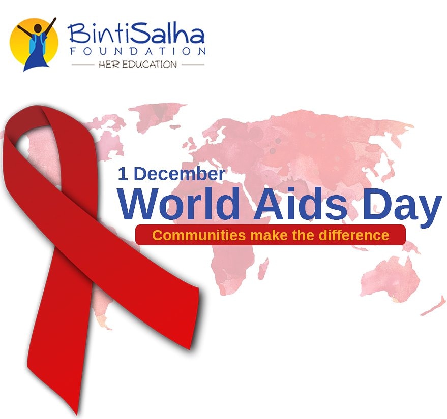 BintiSalhaFound's tweet photo. Its World Aids Day and this year's theme is "Community Making the difference". The change we want to see in achieving the three 90s starts from the community.
Get tested, #HIV #KnowYourStatus #communitymakethedifference https://t.co/BKiVKHiaVa