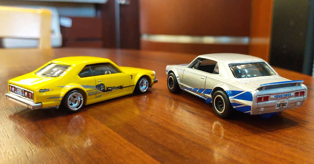 you_kun_jp's tweet photo. このバイナルとカラーリング、意外と似合ってますね。
#ミニカー #ホットウィール #日産 #スカイライン #ジャパン #ハコスカ #ワイルドスピード #miniature #modelcar #miniaturecar #hotwheels #nissan #datsun #skyline #C210 #HT2000GTX #GC10 #fastandfurious https://t.co/QxMoe0Kyif
