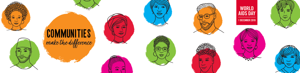 Today is #WorldAIDSDay 

The theme of this year's World AIDS Day is "Communities make the difference".
Communities are the lifeblood of an effective AIDS response and an important pillar of support.

The strong advocacy role played by communities is needed more than ever.