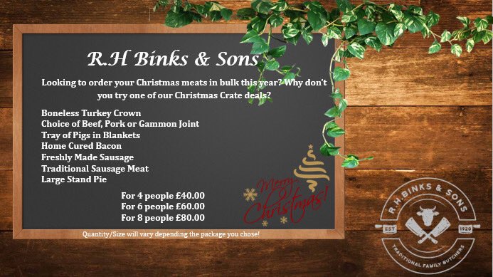 R.H Binks & Sons tweet media