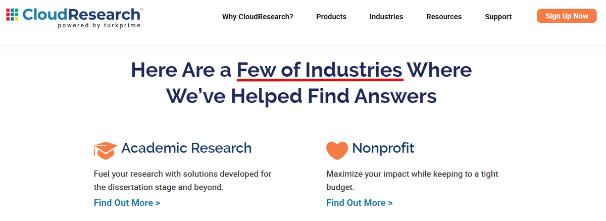 sarinmt's tweet photo. might wanna fix this @CloudResearch_1 https://t.co/QqaL157ttD