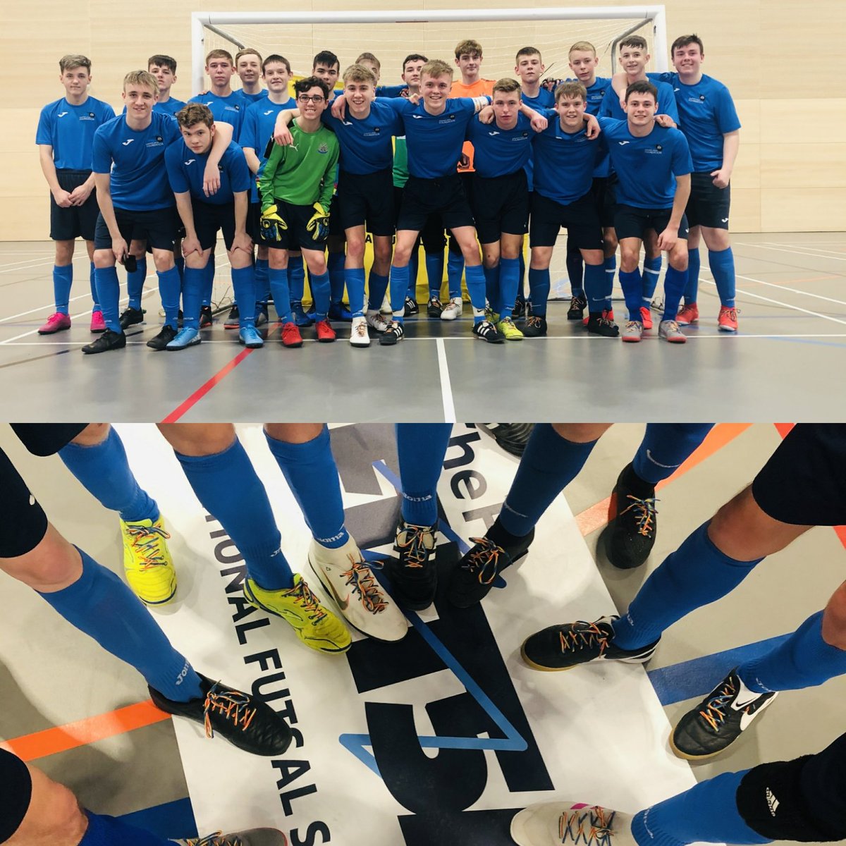 heworthgrange's tweet photo. We took a mix of Year 11/12/13 students to the Beacon of Light to play some friendly futsal fixtures. All of the students involved were outstanding ambassadors for our school and futsal.
The Post 16 squad wore rainbow laces to show their support for the Stonewall UK charity https://t.co/MnXLClfnuC