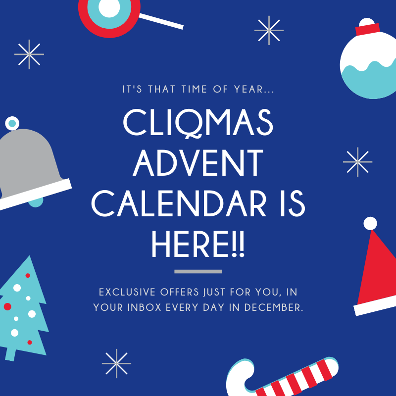 It's the 1st of December! You know what that means... the CliQmas advent calendar is back! We've got some fantastic offers throughout December, exclusively for those signed up to our mailing list. Not signed up? Just email us at marketing@cliqcontainers.co.uk!