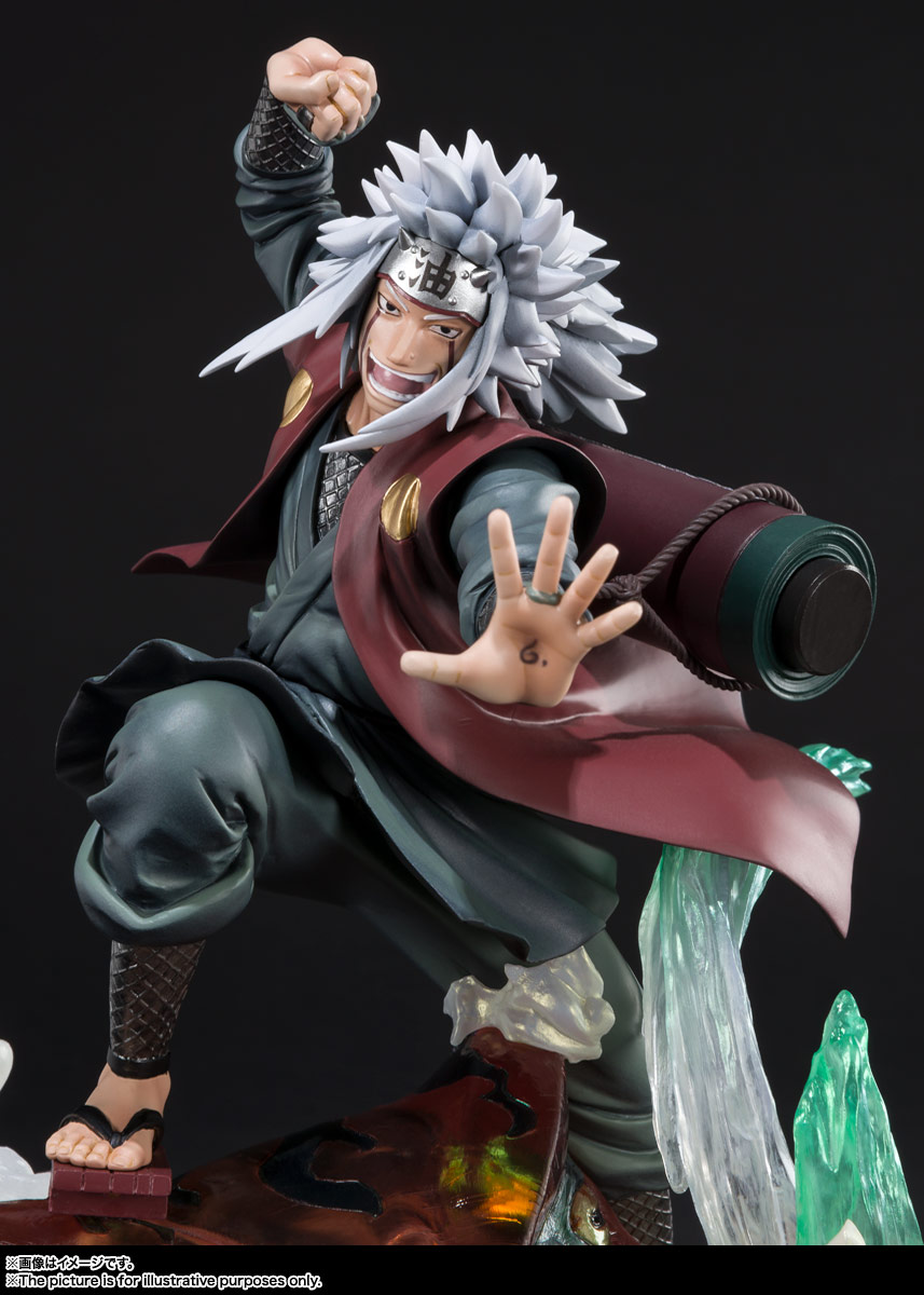 NARUTO フィギュアーツZERO 絆Relation ナルト 自来也 綱手 魂ネイションズ公式 on X: