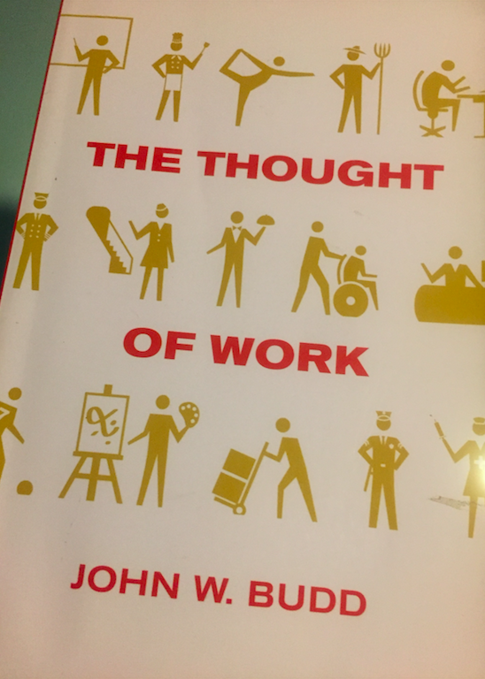 MicheTiraboschi's tweet photo. A superficial view of work is that it is basically a means to earn an income. This a limited view (today more than in the past). That of work is a many-sided concept going beyond earning income. See @JohnWBudd "The Thought of Work" https://t.co/U56REiuraO @AdaptHigherEd #MustRead https://t.co/vsI1pf1GcW