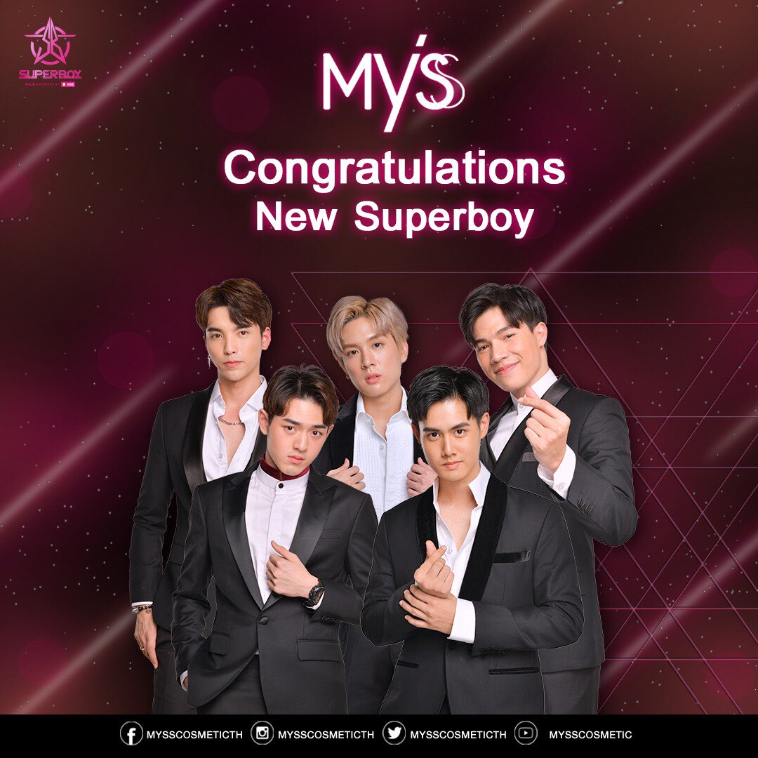 MYSScosmeticth's tweet image. ยินดีกับน้องๆ Superboy ทั้ง 5 คนด้วยนะค๊าาา ❤️❤️❤️

#superboyprojectfinalweek
#MYSSxSuperboyProject 
#SuperboyProject
#SBFIVETheMoonlightConcert