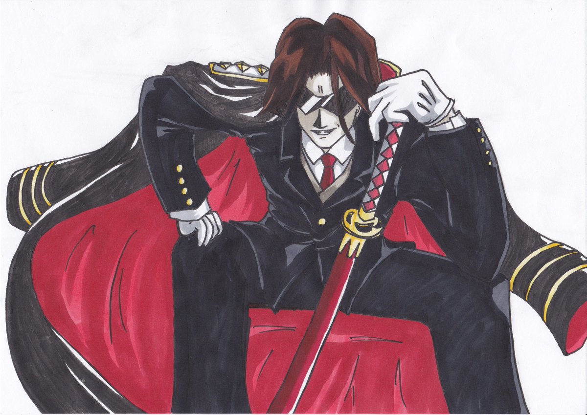 がんてつ 健康優良闘病人 オリキャラ 悪い奴なカンジ アナログイラスト コピック オリジナルキャラクター 悪役適性 妄想族 T Co Jc1ve3mgsg Twitter