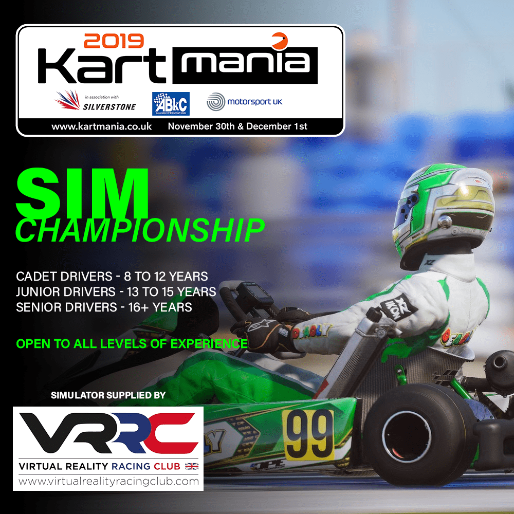 See you later for day 2 of Kartmania 2019!

kartmania.co.uk