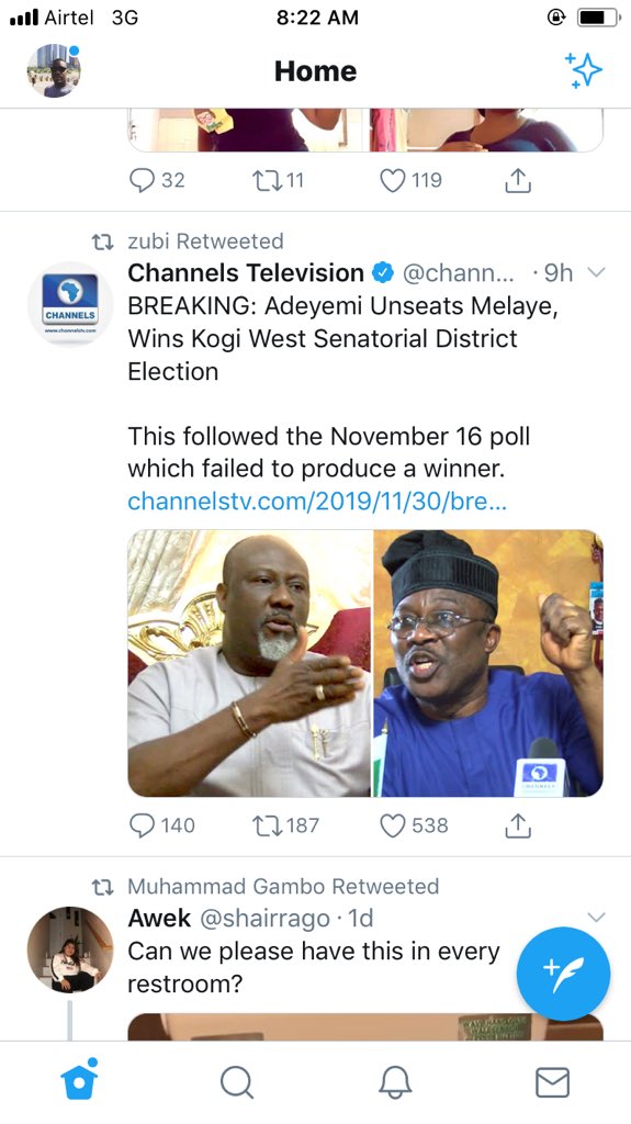 Sekism's tweet image. What happened in Kogi rerun? Dino was a force so to think but the game changers and the grassroots. Don’t think you are higher and bigger, the people’s will and interest comes first and work hand in hand in governance and leadership.
#Edo2020 #Hope2020 #VisionIsClear #Vision2020