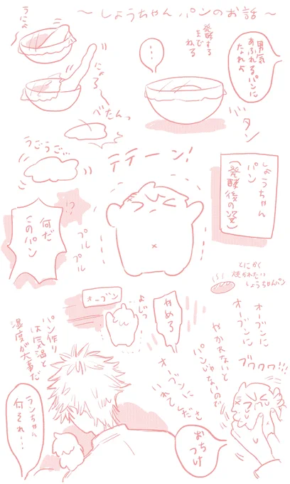 らんまう先輩とパン(しょうちゃん) 