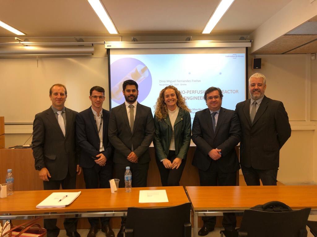 Divendres Dino Freitas defensà la tesi internacional amb implicació multisectorial: Un clar exemple d’intel·lències múltiples! ⁦<a href="/ManchesterUniv/">Manchester University</a>⁩ ⁦<a href="/univgirona/">Universitat de Girona</a>⁩ ⁦<a href="/Eurecat_news/">Eurecat</a>⁩ ⁦#ipleiria ⁦<a href="/UdGRecerca/">UdG Recerca</a>⁩