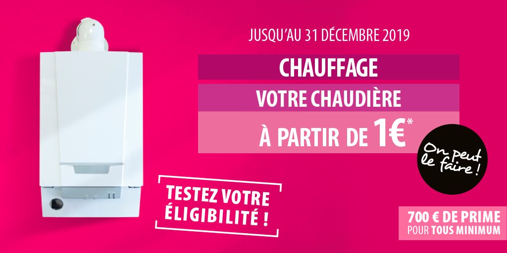 [ Jusqu'au 31 décembre 2019 ]

VOTRE NOUVELLE CHAUDIÈRE À PARTIR DE 1€

Opportunité à saisir : grâce aux aides financières permettant à chacun de rendre sa maison + performante

N’attendez plus ! Testez votre éligibilité !

#chauffage #chaudiere #chaudieregaz #chaudierea1euro