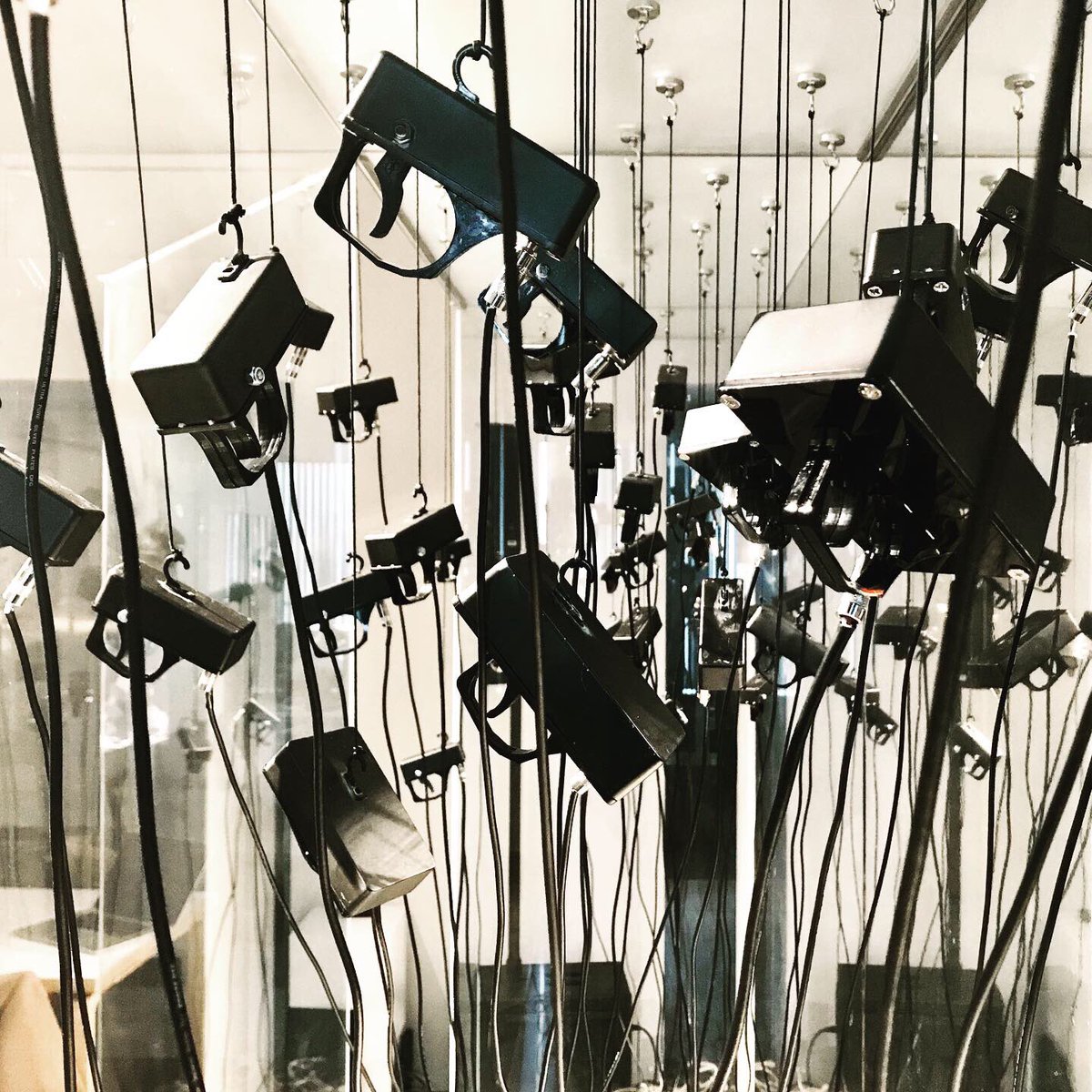 Some more installation shots from “Menagerie” at the Danish National Museum of Music in Copenhagen. #contemporaryart #kineticart #kineticsculpture #soundart #soundsculpture #sonicart