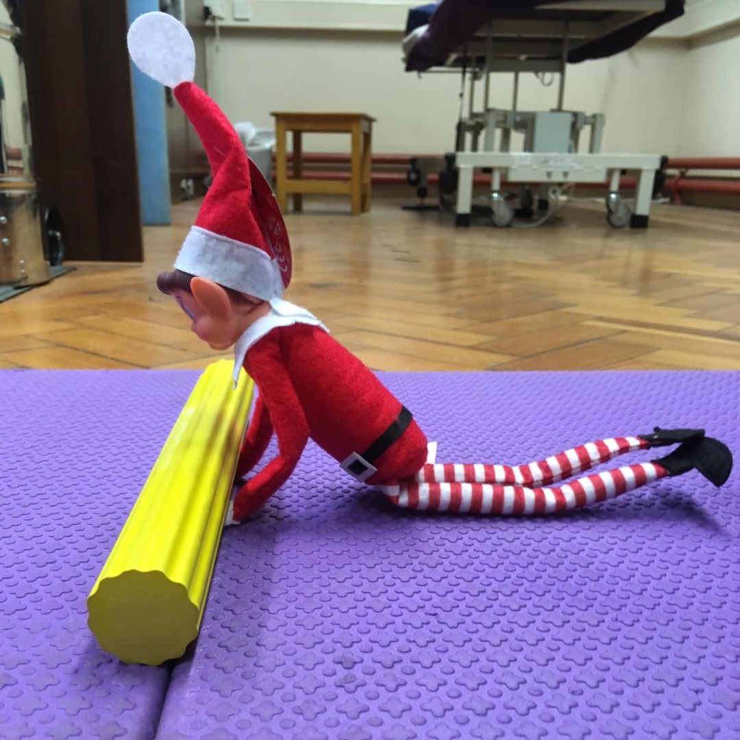 New helper has just arrived - hope he's well behaved😉

#ElfontheShelf #Physio #Elfmas #newstaff