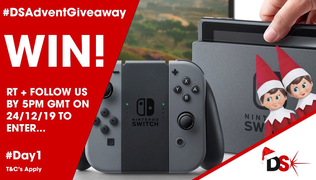 RSDesignSpark's tweet image. It's #Day1 of our #DSAdventGiveaway. RT + Follow us by 5pm GMT on 24/12/19 for the chance to #WIN a Nintendo Switch courtesy of @ST_World #DSElves #Advent #Giveaway Full T&amp;amp;C's at rs-online.com/designspark/ds…