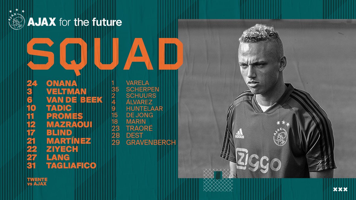 AFCAjax's tweet photo. @eredivisie Boys for the job. 📎

#tweaja https://t.co/6MZgChA6PT