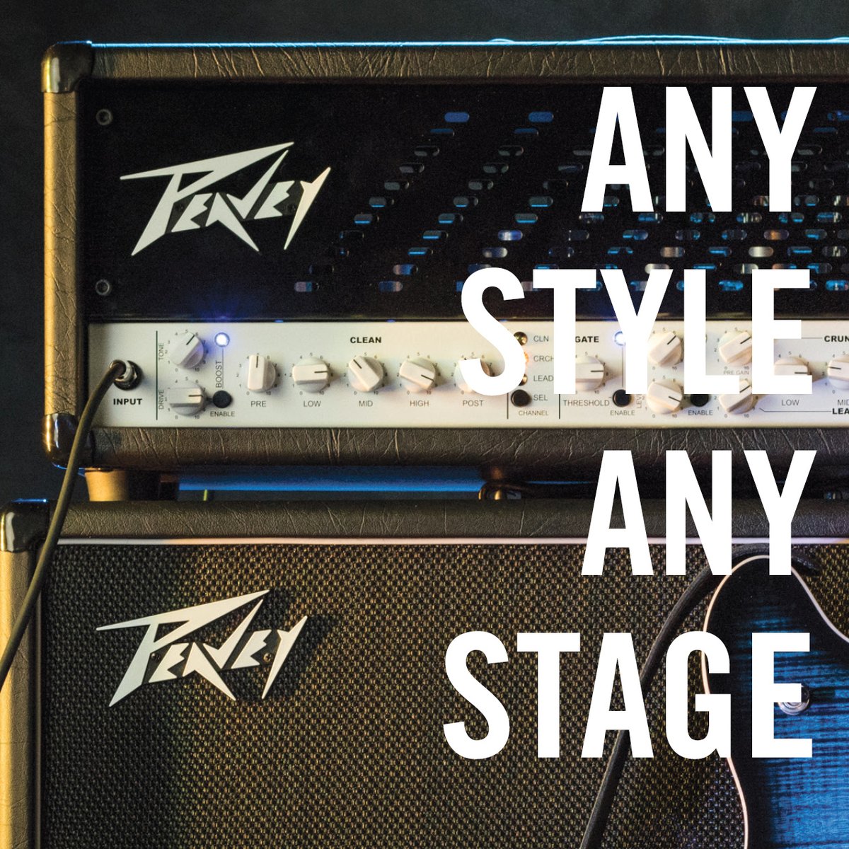 Peavey UK (@peaveyuk) on Twitter photo Any Style, Any Stage.
The first high-gain amp to deliver pristine cleans, the <a href="/Peavey/">Peavey Electronics</a> invective™.120 starts with the no-compromise high-gain performance of the legendary Peavey 6505® series, then adds a level of versatility that is unprecedented in an amp within this class. Any Style, Any Stage.
The first high-gain amp to deliver pristine cleans, the <a href="/Peavey/">Peavey Electronics</a> invective™.120 starts with the no-compromise high-gain performance of the legendary Peavey 6505® series, then adds a level of versatility that is unprecedented in an amp within this class.