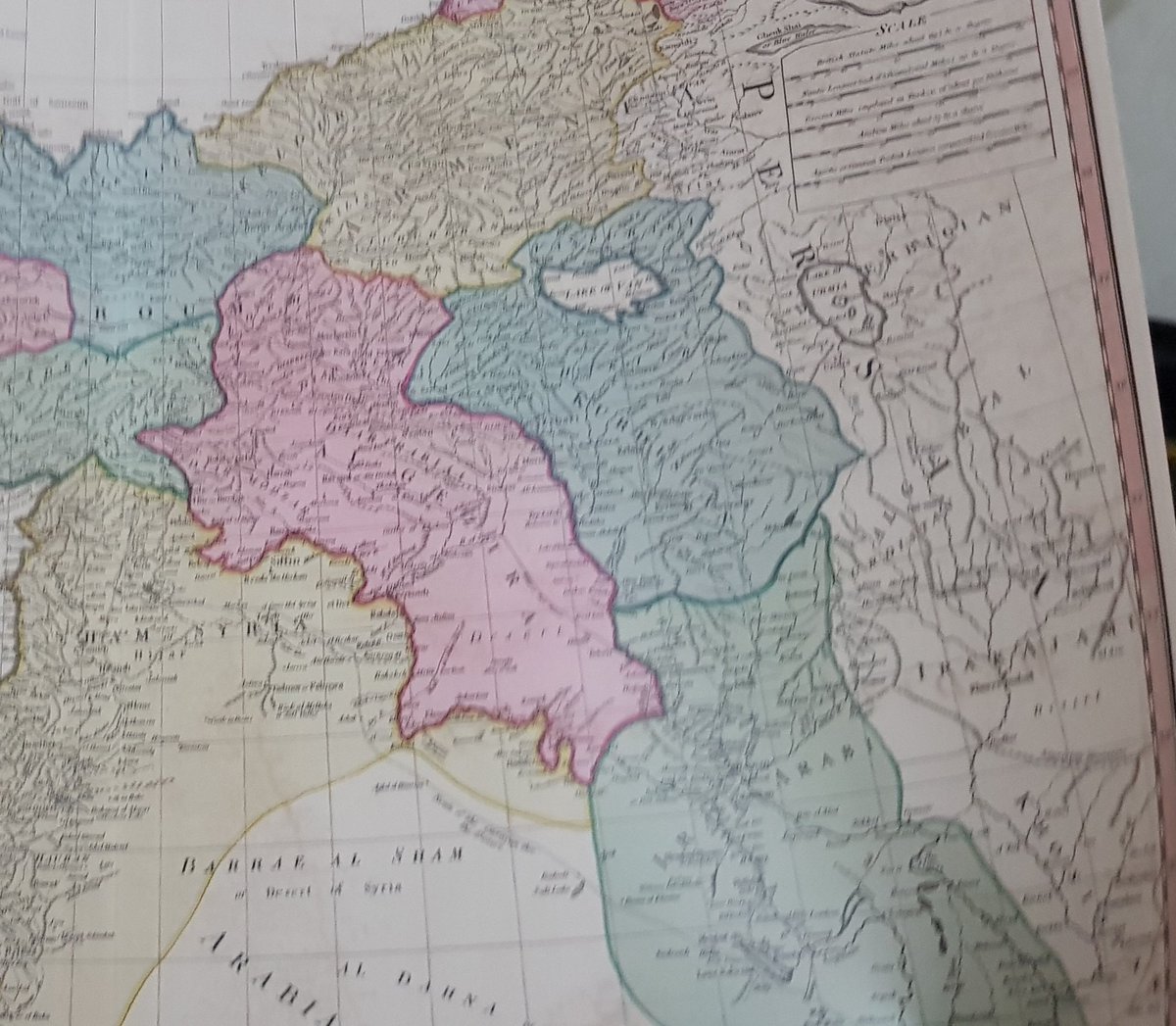 wladimir on twitter 1794 map shows kurdistan province region in ottoman empire original copy kept in personal archive of masoud barzani https t co rj2thmu7j2