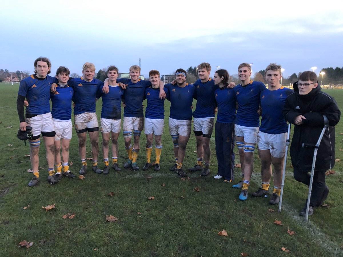 Thank you to these Upper 6th legends for their hard work and dedication this season. Your company on Upper 1 will be sorely missed, and thank you for leaving the shirt in a better state than when you first put it on. Go well, and good luck. #cupanddagger <a href="/TeddiesSport/">St Edward's Sport</a>