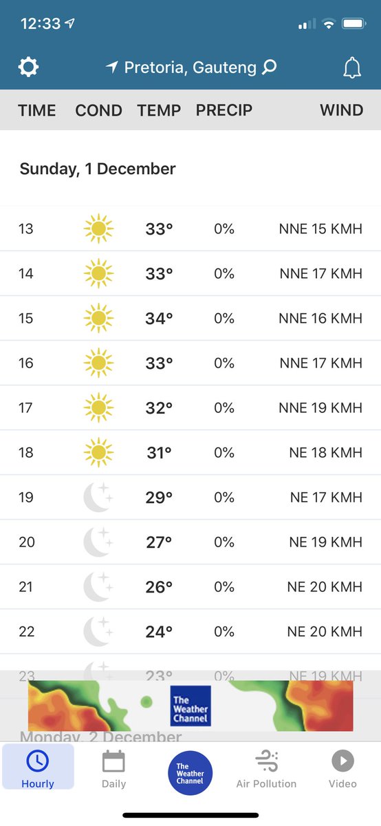 jblackwalker's tweet image. What wimp weather. Come to Pretoria