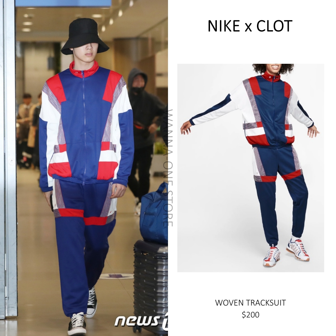 nike x clot tracksuit