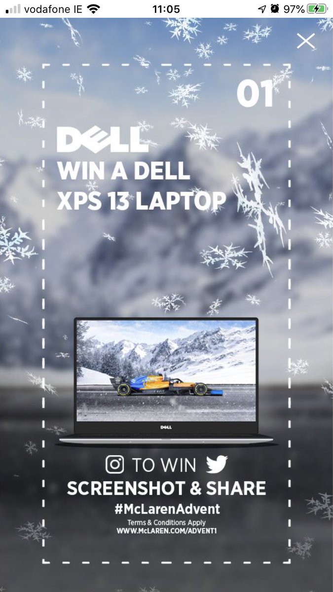 columPD's tweet image. #McLarenAdvent